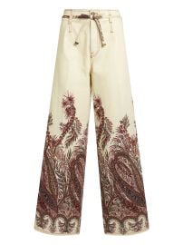 ETRO paisley-print Jeans | White | FARFETCH at Farfetch